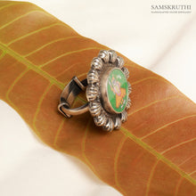 Load image into Gallery viewer, Handpainted daivam ring
