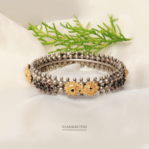 Dual tone gundu bangle