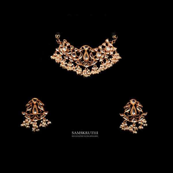 kundan choker set