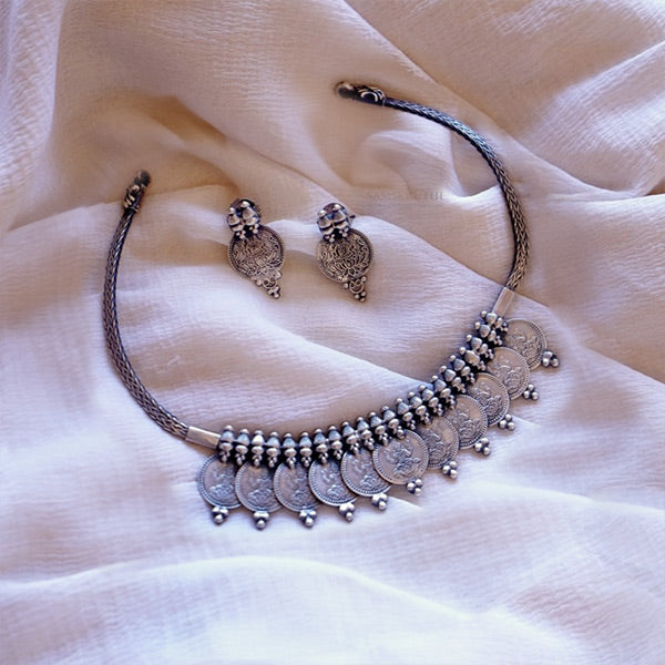 Lakshmi Coin Necklace set