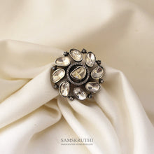 Load image into Gallery viewer, Moissanite Polki Ring
