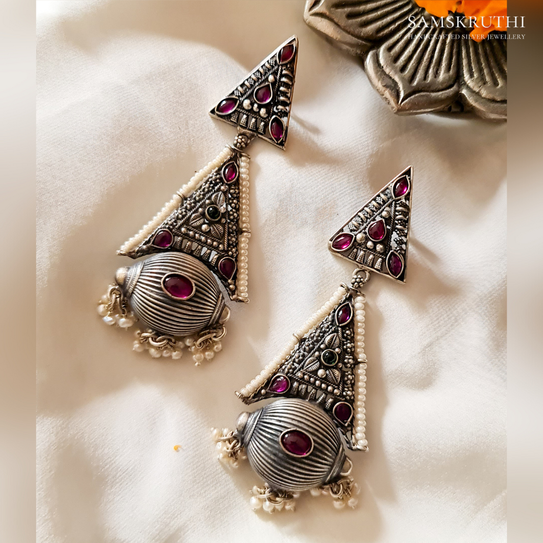 Tribujam gundu earrings