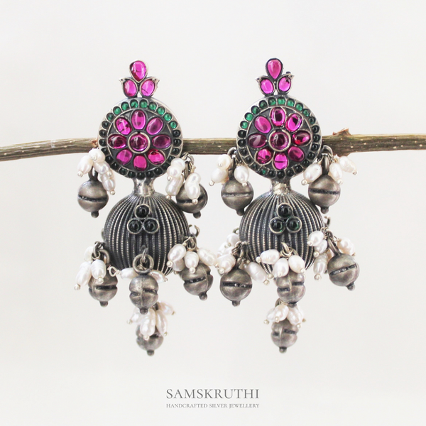 Gundu ghungroo earring