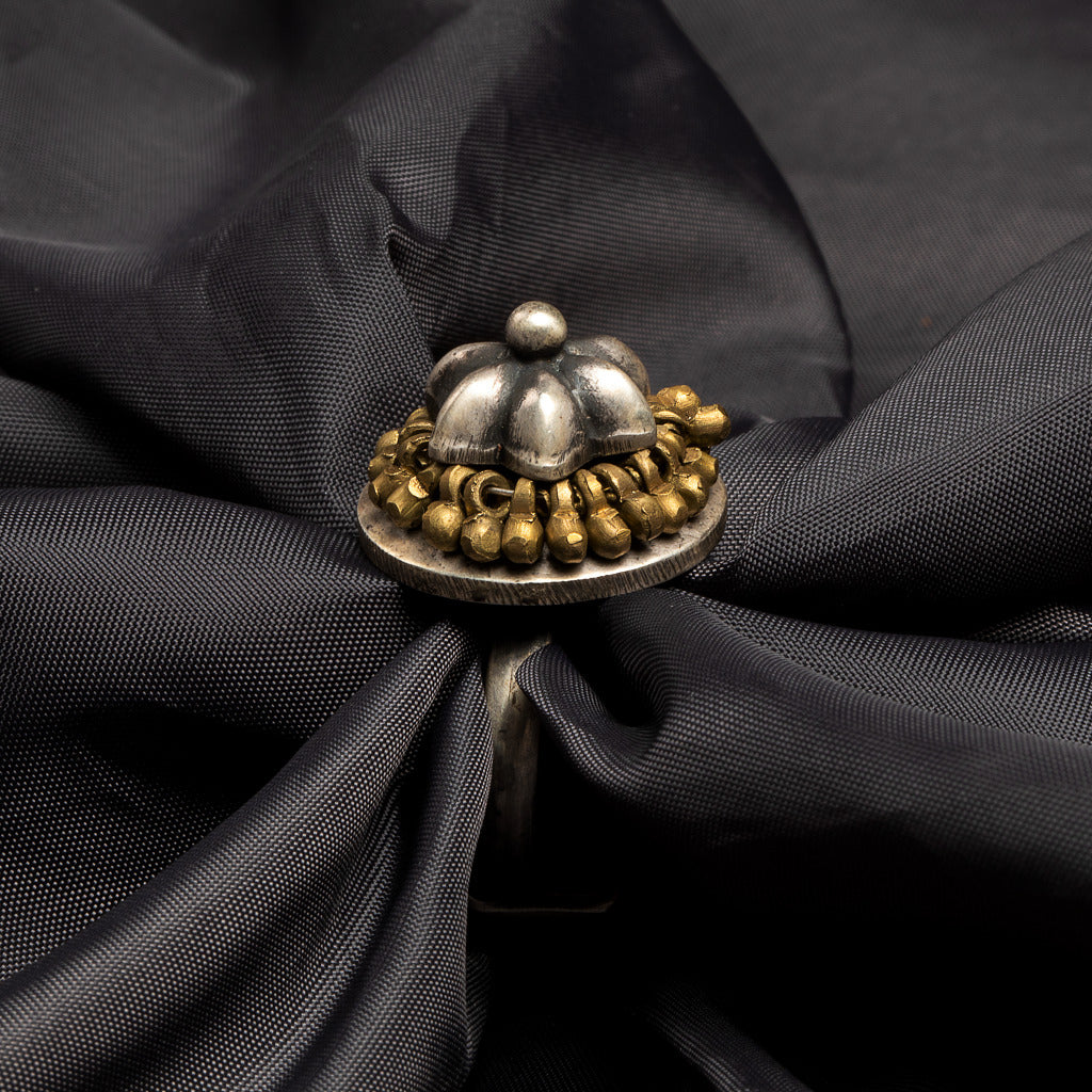 Gopuram statement ring