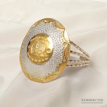 Load image into Gallery viewer, Dual tone elephant bangle
