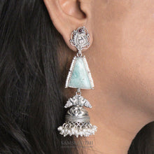 Load image into Gallery viewer, Turquoise Jhumka
